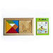 Đồ chơi trí uẩn 7 mảnh, Tangram đôi, đơn - Đồ chơi gỗ Winwintoys