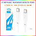 Cáp Sạc Nhanh Dành Cho Hoco X93 Force 60W Type-C Đến Type-C Dây Dài 2M Hàng Chính Hãng