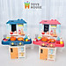 Đồ chơi nấu ăn cho bé/ bộ nhà bếp nấu nướng có vòi nước và bảng vẽ Toyshouse  889-169: đồ chơi hướng nghiệp cho bé