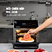 Nồi Chiên Không Dầu Kết Hợp Nồi Hấp - KUCHEN ĐỨC -  KU PCL2228 - 15 Lít - Hàng chính hãng.