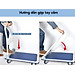 Xe đẩy hàng 4 bánh gấp gọn bánh chống ồn sàn kim loại bền bỉ