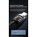 Cáp Wiwu F15 Cyclone PD 100W fast charge Cable  Tương thích với Máy tính xách tay/ Ipad/ Điện thoại/ Bảng điều khiển trò chơi , sạc siêu nhanh USB C sang USB C - Hàng chính hãng