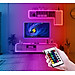 Cuộn Dây Đèn LED Kết Nối Bluetooth Trang Trí, Trang Trí Phòng, Dán Tường, Bàn Máy Tính, Tạo Không Gian Quay Video , Chụp Ảnh, Kèm Remote - Chính hãng