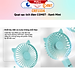 Quạt Sạc Tích Điện Cầm Tay Comet CRF1104 - Công Suất	4W - Dùng Liên Tục 4H - Hàng Chính Hãng - Bảo Hành 12 Tháng