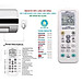 Remote điều khiển máy lạnh nội địa Nhật, điều khiểu máy lạnh điều hòa (xả hàng) (Hàng Chính Hãng)
