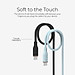 Dây Sạc MAZER Infinite.LINK 3 PD 60W USB-C to USB-C 2M cable (Flex, Silicone) Hàng Chính Hãng