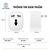 Ổ Cắm Điện Wifi Thông Minh 16A, 3500W - Chức Năng Hẹn Giờ, Điều Khiển Từ Xa, Đo Điện Năng Tiêu Thụ, Google & Alexa