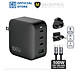 Bộ củ sạc + Cáp MicroPack POWER SERVER GaN 100W MWC-4100 Nhiều Đầu Ra 03xUSB-C Và 01xUSB-A Sạc Siêu Nhanh Nhỏ Gọn Hàng Chính Hãng