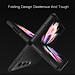 Ốp lưng chống sốc cho Samsung Galaxy Z Fold 3 hiệu X-Level Kevlar Folding Screen (chất liệu vân carbon cao cấp, trang bị khả năng chống va đập cực tốt) - hàng nhập khẩu