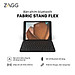 Bàn phím Bluetooth ZAGG 7 màu Backlit Keyboard - Fabric Stand Flex - Hàng chính hãng