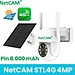 Camera Năng Lượng Mặt Trời 4G Không Dây NetCAM STL4G, Chất lượng video HD 4MP, Dùng Sim 4G, Dung lượng pin 8000mAh - Hàng Chính Hãng