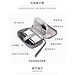 Túi đựng phụ kiện công nghệ đựng pin sạc dự phòng, điện thoại, cáp sạc usb, tai nghe có quai cầm, [Loại cao cấp - Màu Đen] Túi Đựng Phụ Kiện Công Nghệ Có Quai Cầm, Chống Nước - Hàng Chính Hãng dododios