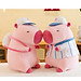 Thú nhồi bông capybara màu hồng mặc áo bóng chày dễ thương - Size từ 30cm đến 40cm - Quà tặng gấu bông capybara chuột lang êm mịn
