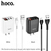 Bộ Sạc Micro-USB Hoco C86 Cho Samsung, Xiaomi, Oppo,... Bộ Sạc 2 Cổng Có Đèn Led, Sạc Nhanh MAX 2.4A - Hàng Chính Hãng