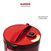 Nồi cơm điện KIPOR KP-N1512 - 1.2L - Lớp chống dính TEFLON 5 lớp lòng nồi dầy 3mm nặng 690G toả nhiệt đều cho 2-3 người ăn - Hàng chính hãng