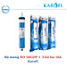 Combo 3 lõi lọc thô 123 + 1 màng RO Karofi - Hàng chính hãng