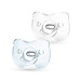 Ty ngậm Medela Baby Soft Silicon 0 - 6 tháng - Có hộp đựng tiệt trùng - Silicone mềm nguyên mảnh - Không chứa BPA
