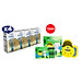 Combo 16 hộp pha sẵn Nutren Junior 110ml/hộp cho trẻ từ 1-10 tuổi tăng trưởng 3 chuẩn: Thế chất, Đề kháng, Tư duy - Tặng Bộ chì và Tập tô màu