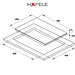 Bếp ga 3 vùng nấu Hafele HC-G783B 538.66.477 (Hàng chính hãng)