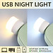 Đèn Led Mini Cổng Sạc Usb Siêu Sáng Nhỏ Gọn Tiện Lợi Cho Việc Đọc Sách, Học Tập Buổi Tối - Đèn Ngủ Bảo Vệ Mắt Tiết Kiệm Điện