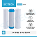 Bộ lọc nước sinh hoạt, bộ ba lọc thô 10 inch Scitech (3 cấp lọc) - Hàng chính hãng