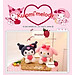 Gấu bông Melody ôm dâu đáng yêu - Size 22cm - Quà tặng gấu bông Kuromi mềm mại cao cấp - Gối ôm cho bé.