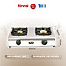Bếp gas dương Rinnai RV-460(S) mặt bếp inox và kiềng bếp men - Hàng chính hãng.