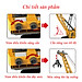 Đồ chơi xe cần cẩu nâng hàng nhiều mẫu gầu nâng hạ, chất liệu nhựa ABS an toàn, xoay 360 độ