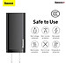 Củ sạc siêu nhanh Baseus GaN2 Lite Quick Charger 65W (Type C+ USB) - Hàng Chính Hãng