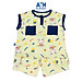 Bộ quần áo ngắn unisex họa tiết Thỏ xanh cốm thun cotton - AICDBTMOI997 - AIN Closet