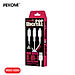 Cáp sạc đa năng WEKOME 3in 1 WDC-02 sạc nhanh 3A, độ dài 1m2 ( hàng chính hãng)