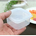 Set 3 hộp chia thức ăn dặm cho bé đa năng tiện dụng ( Bản vuông ) - Hàng nội địa Nhật Bản.