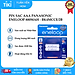Pin sạc dự phòng NiMH Panasonic eneloop tiêu chuẩn AAA 800mAh - BK-4MCCE2BT2 - Hàng chính hãng (Vỉ 2 viên)