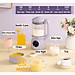Máy Làm Sữa Hạt, Máy Nấu Sữa Hạt Cối Thủy Tinh OSTMARS Hàng Chính Hãng MINIIN 1100ml - 8 Chức Năng Xay Nấu Tiện Lợi - TẶNG KEM 2 CHAI THỦY TINH ĐỰNG SỮA HẠT