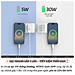 Adapter cóc củ sạc nhanh 30W PD USB C PPS chống cháy hiệu WIWU GAN ESSEN Fast Charger Wi-G002 cho iPhone iPad Oppo Samsung - Hàng nhập khẩu