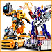 Đồ chơi mô hình xe ô tô biến hình robot người máy Transformer Optimus Prime, Bumblebee MySun