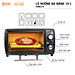 Lò nướng điện Comet CM6510 10L – Công suất 1000W, đa chức năng, nhỏ gọn, hàng chính hãng
