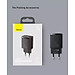 Cốc sạc siêu nhỏ gọn 20W Baseus Compact Quick Charger (USB + Type C, công suất 20W) - Hàng Chính Hãng