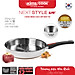 Chảo Next Style Super inox 3 lớp đáy từ Kims Cook
