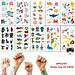 Sticker hình xăm dán chống nước cho bé trai và bé gái nhiều họa tiết ngộ nghĩnh đáng yêu cho bé thỏa sức sáng tạo – SST006