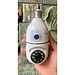 Camera Yoosee BÓNG ĐÈN 2 MẮT (1 CỐ ĐỊNH, 1 XOAY) thế hệ mới 5.0MP - xoay 360 độ, xem đêm có màu - Hàng nhập khẩu