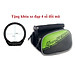 Túi 4 Ngăn Treo Sườn Xe Đạp Kèm Túi Chống Nước Cho Điện Thoại - Tặng khóa 4 số đổi mã