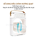 Quạt Điều Hòa Hơi Nước Mini, Quạt Phun Sương Tạo Ẩm Làm Mát Để Bàn, Hẹn Giờ Thông Minh Tích Hợp Đèn Ngủ - HÀNG CHÍNH HÃNG MINIIN