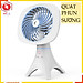 Quạt Phun Sương Mini, Quạt Để Bàn, Quạt Làm Mát Bằng Hơi Nước Có Chân Vững Chắc - Hàng Nhập Khẩu