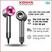 Máy sấy tóc công suất cao 1600W, máy sấy tóc ion âm, có chế độ sấy lạnh, kèm 5 đầu sấy tạo kiểu, BH 12 tháng - Hàng chính hãng