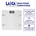 Cân điện tử thông minh Laica PS7011 - Cân sức khỏe đo 6 chỉ số