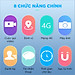 Đồng hồ Thông minh Trẻ em Gọi Video Chống nước Định vị Wifi Model AMA Watch DH11 Hàng nhập khẩu