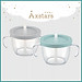 Cốc tập uống 3 giai đoạn Axstars Richell chống sặc cho bé từ 6 tháng 150ml