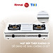 Bếp gas dương Rinnai RV-375(SW)N mặt bếp inox và kiềng bếp men - Hàng chính hãng.