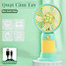 Quạt Mini Để Bàn, Quạt Tích Điện Sạc USB - Quạt Cầm Tay Tốc Độ, Điều Chỉnh Hướng Gió Xoay 360 Độ, Kiểu Dáng Sang Trọng , Không Gây Ồn, Pin Sạc - Giao Màu Ngẫu Nhiên - Hàng Nhập Khẩu